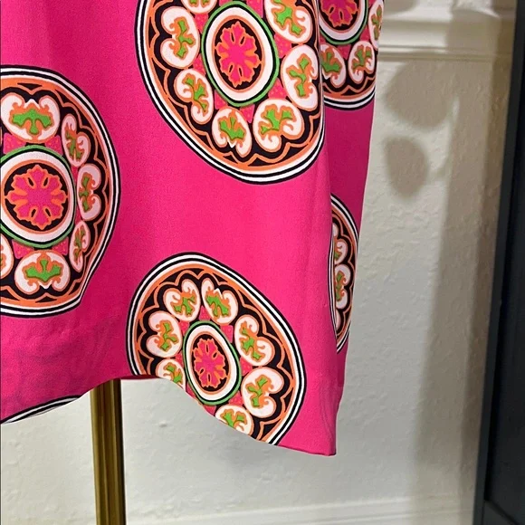 Crown & Ivy Pink Patterned Dress - Picture 8 of 12